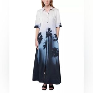 SIMKHAI Claudine Maxi Shirt Dress